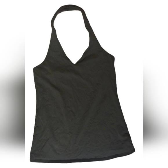 torrid Tops - Torrid Olive Halter Top